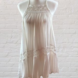 Free People Crochet Tunic